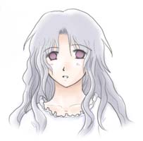 RPG用、よくある盲目の少女です。