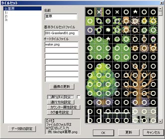 タイルセット設定エディタ