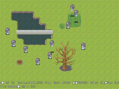 ジャンプ中は影とキャラが分離!とかどうでもよすぎます