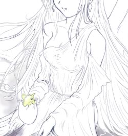 「ウルフさんのキャラには谷間が足りない」って言われたので最近セクシー風にも挑戦中