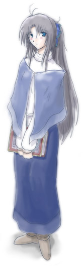 スズナさんとは違い、和服ではありません